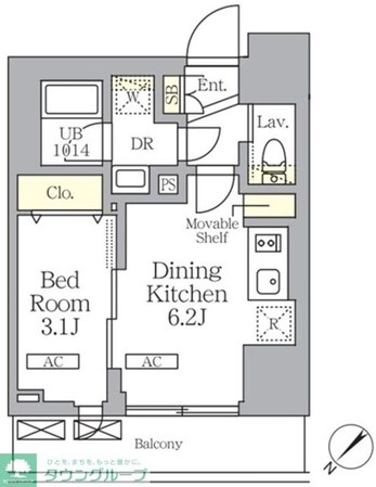 プライムガーデン大森の物件間取画像